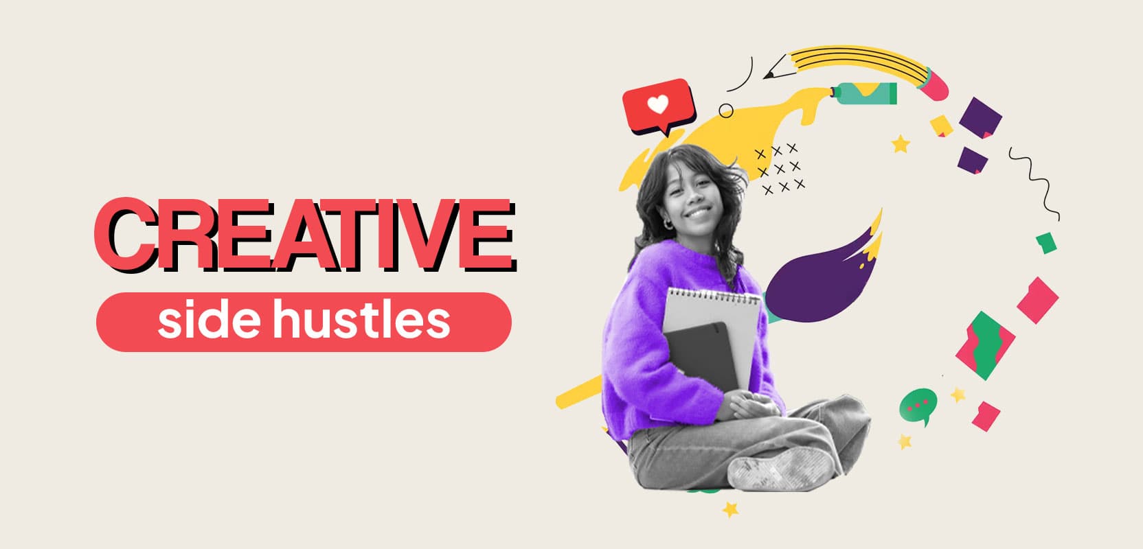 Banner for Best Side Hustles for Students to Make Money (Without Losing Focus)